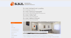 Desktop Screenshot of internisten-nbg.de